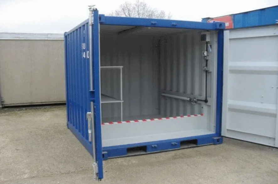 20Ft X 8Ft Raised Bunded Store