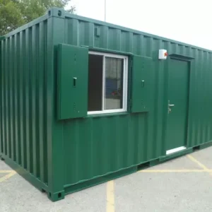 20Ft x 8Ft Steel Anti-Vandal Office Cabin
