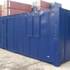 24Ft x 9Ft Steel Anti-Vandal Office Cabin