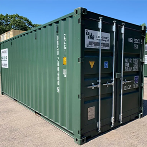 30Ft X 8Ft Shipping Container One Trip – Cut Down