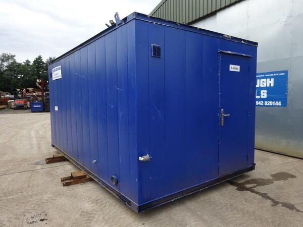 3+1 Steel Toilet Cabin 16Ft x 9Ft