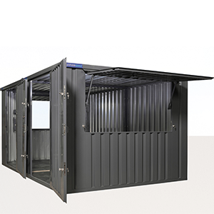 3M X 4.2M Side Linked Flat Pack Container Bundle (Powder Coated)